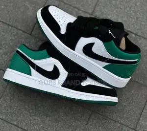 NIKE Air Jordan 1 Low "Mystic Green" High Quality Shoes