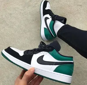 NIKE Air Jordan 1 Low "Mystic Green" High Quality Shoes