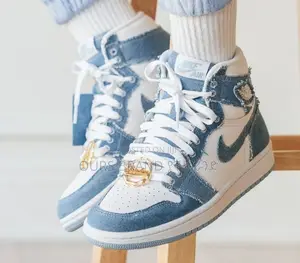 Photo - Nike Air Jordan 1 High OG Denim High Master Quality Shoes