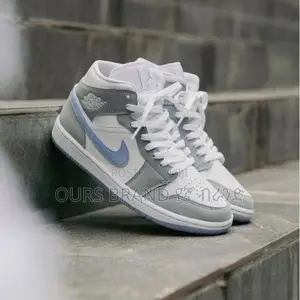 NIKE Air Jordan 1 High Wolfe Grey High Master Quality Shoes
