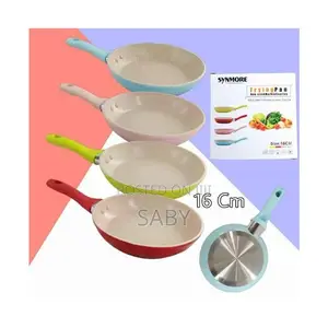Synmore Non-Stick Marble Coating Pan - 16 Cm
