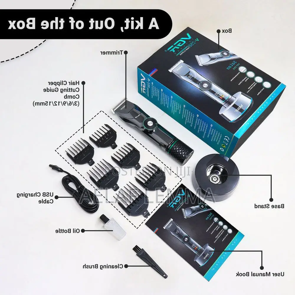  VGR Professional Cordless Hair Clipper