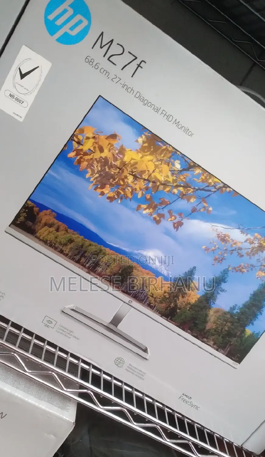 New Hp Monitot 27 Inch