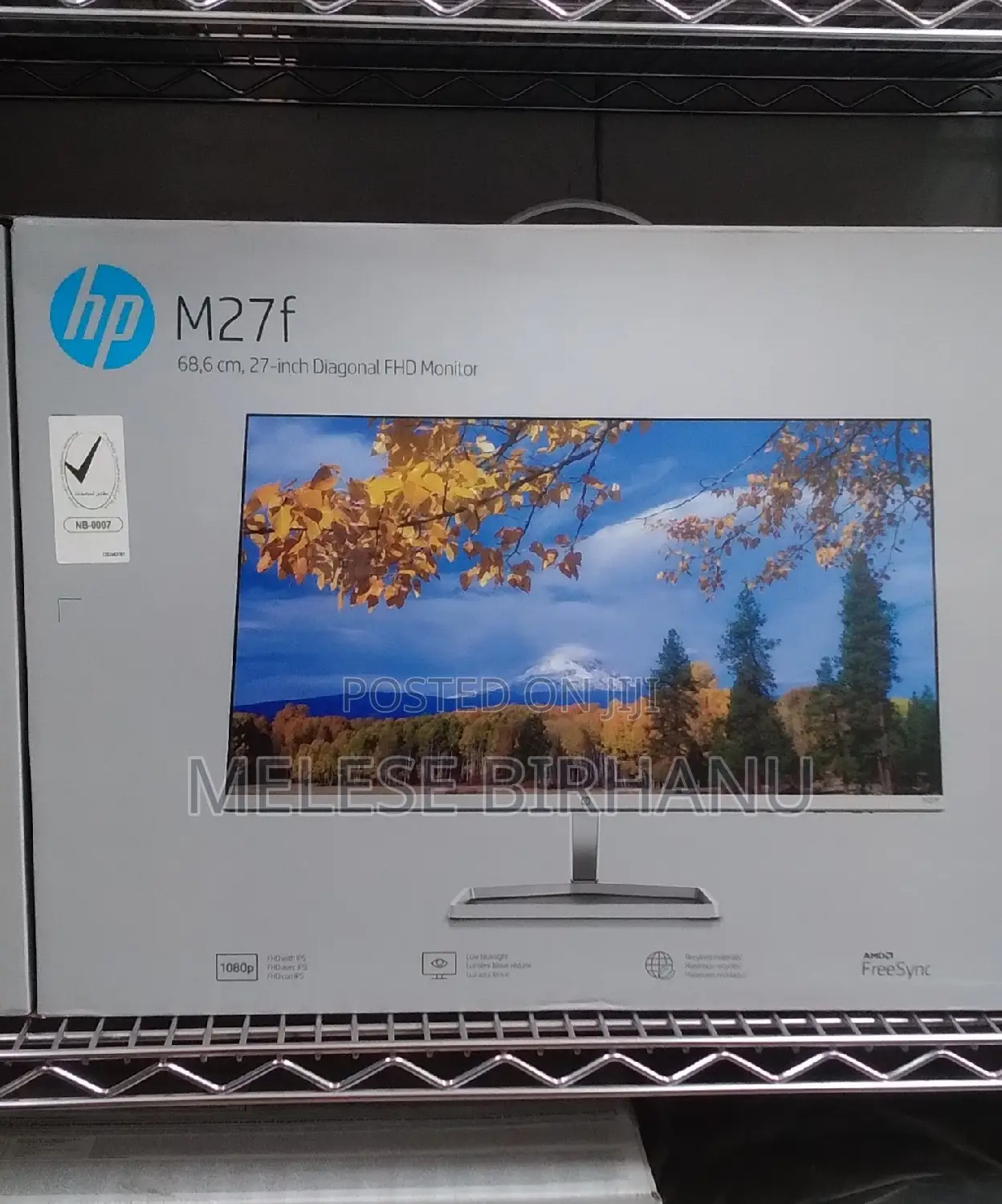 New Hp Monitot 27 Inch
