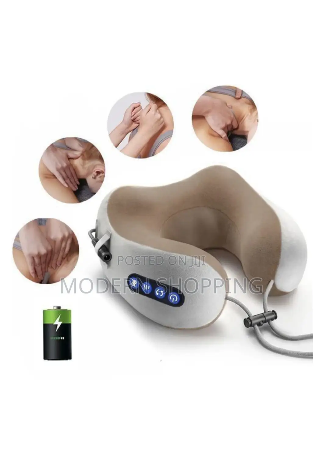 U-Shaped Massage Pillow