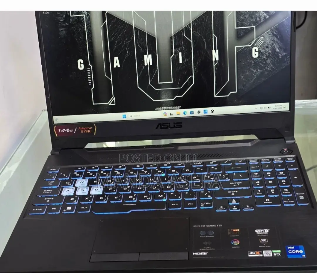 New Laptop Asus TUF Gaming A15 16GB Intel Core I7 SSD 512GB