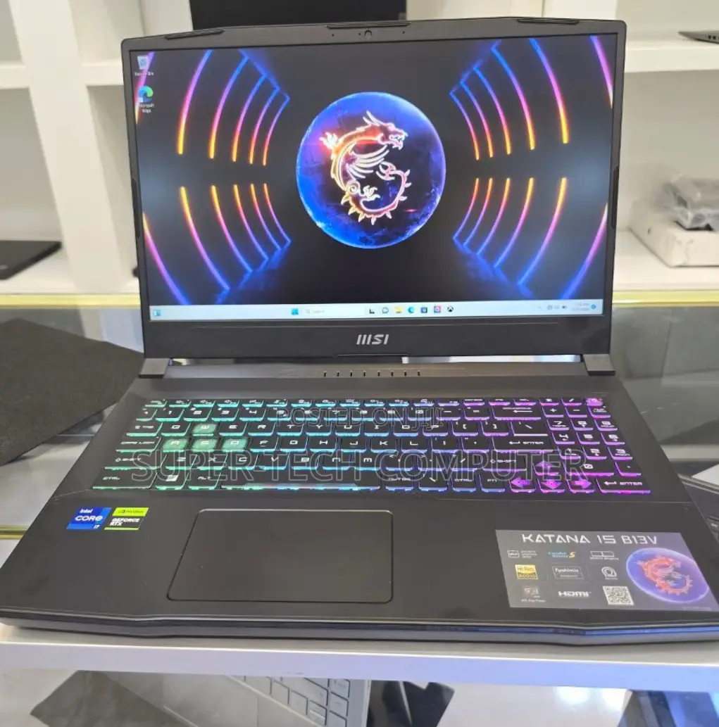 New Laptop MSI Katana 15 16GB Intel Core I7 SSD 1T