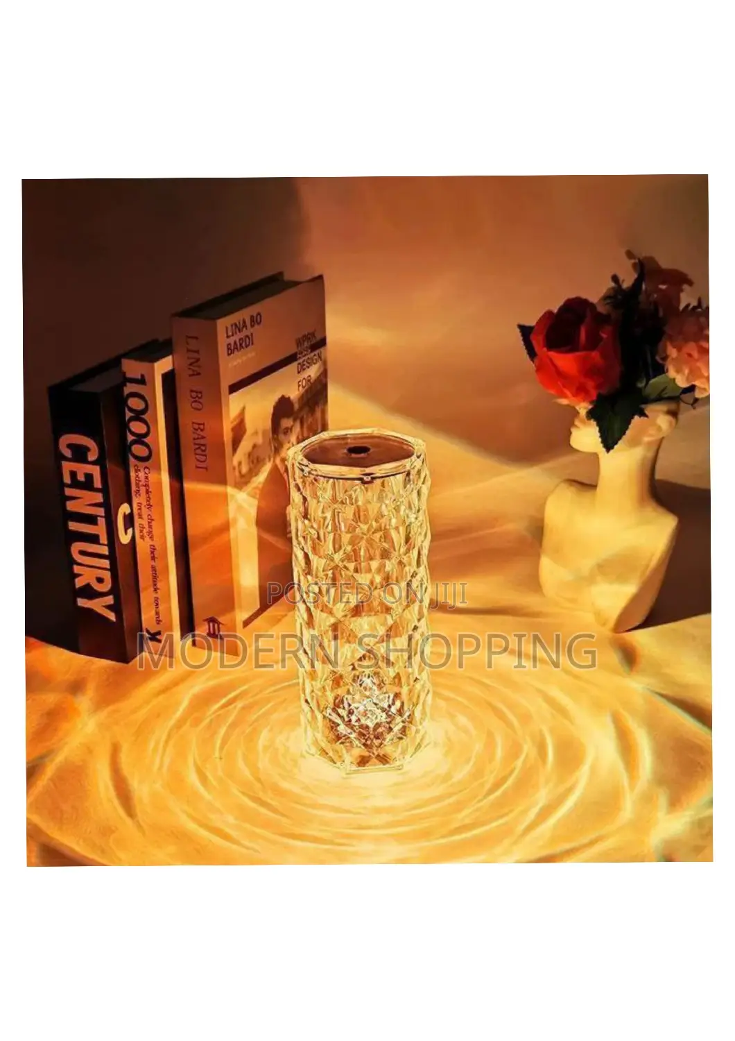 Rose Diamond Table Lamp
የቤታችንን ውበት የሚያደምቅ ROSE Table Lamp
