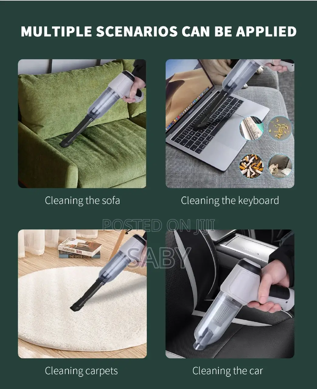 Rechargeable Mini Vacuum Cleaner