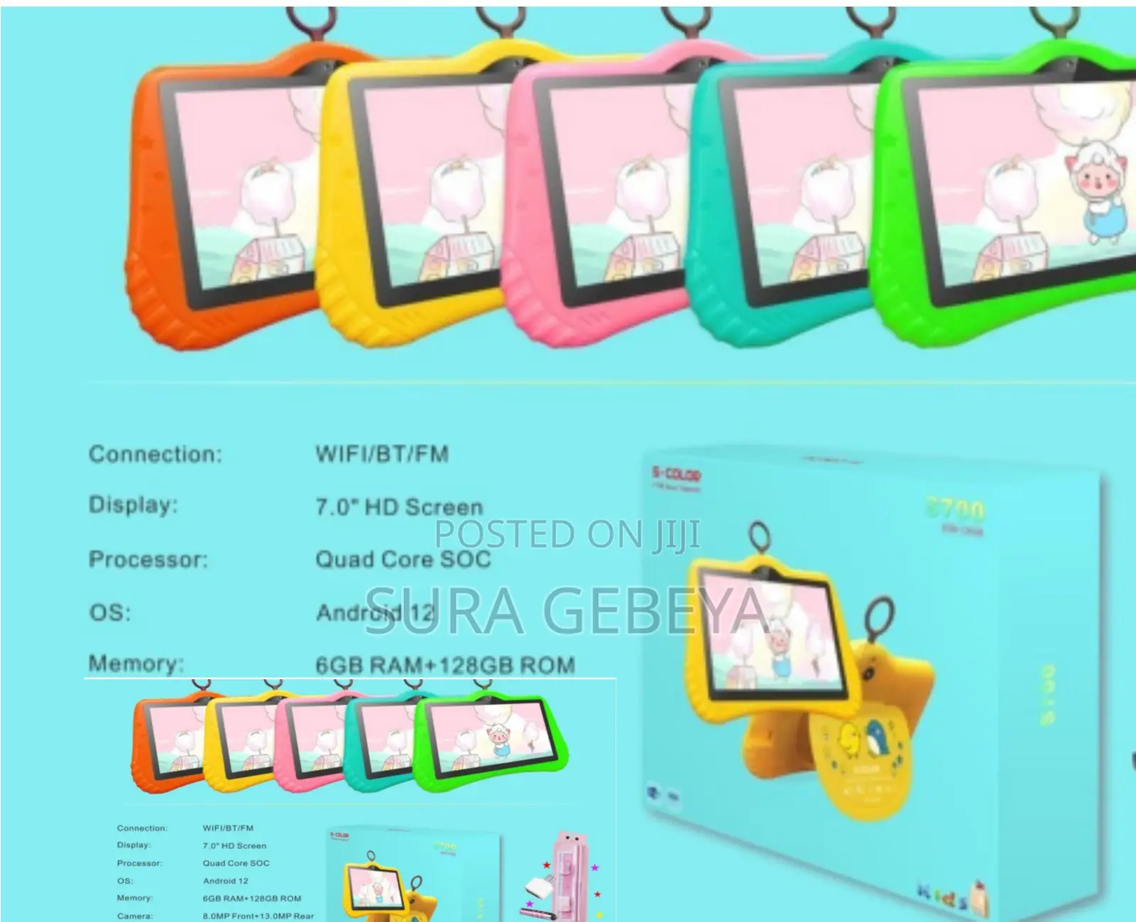 ለልጁ የተሻለውን ለሚመርጥ Smart Kids Tablets Call Us Now