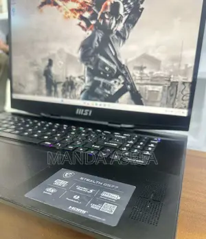New Laptop MSI Stealth GS77 16GB Intel Core I9 SSD 1T
