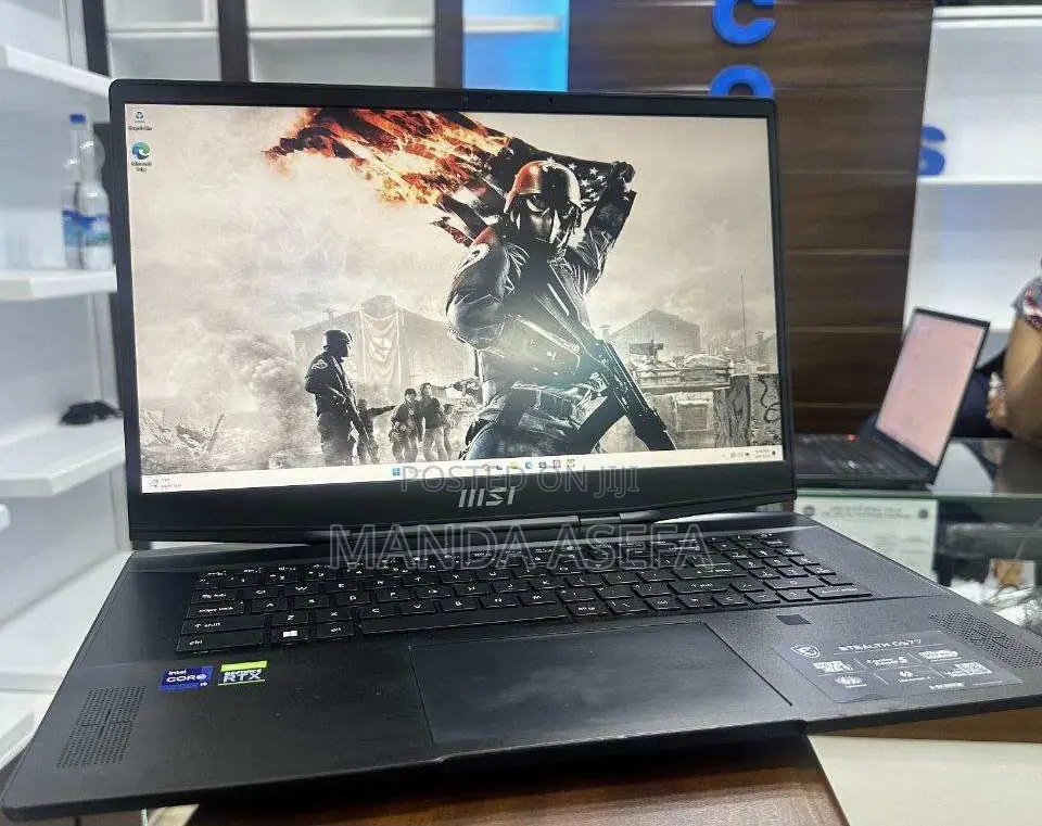 New Laptop MSI Stealth GS77 16GB Intel Core I9 SSD 1T
