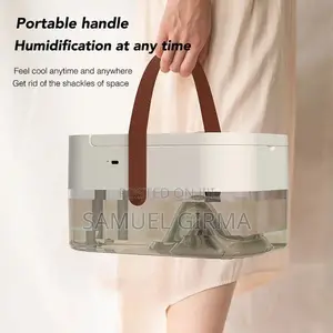 Dual Spray Night Light Spray Humidifier With Conditioner Fan