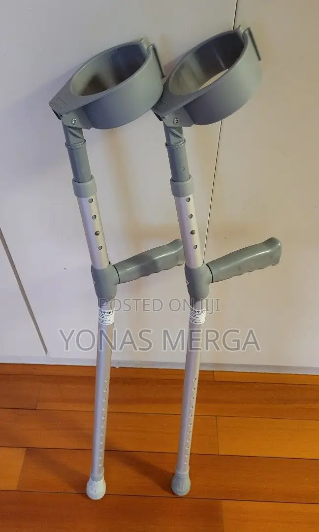 Elbow Crutches -ክራንች\Crunch¶2ጥንድ\Crutches|Crutches|Crunch×