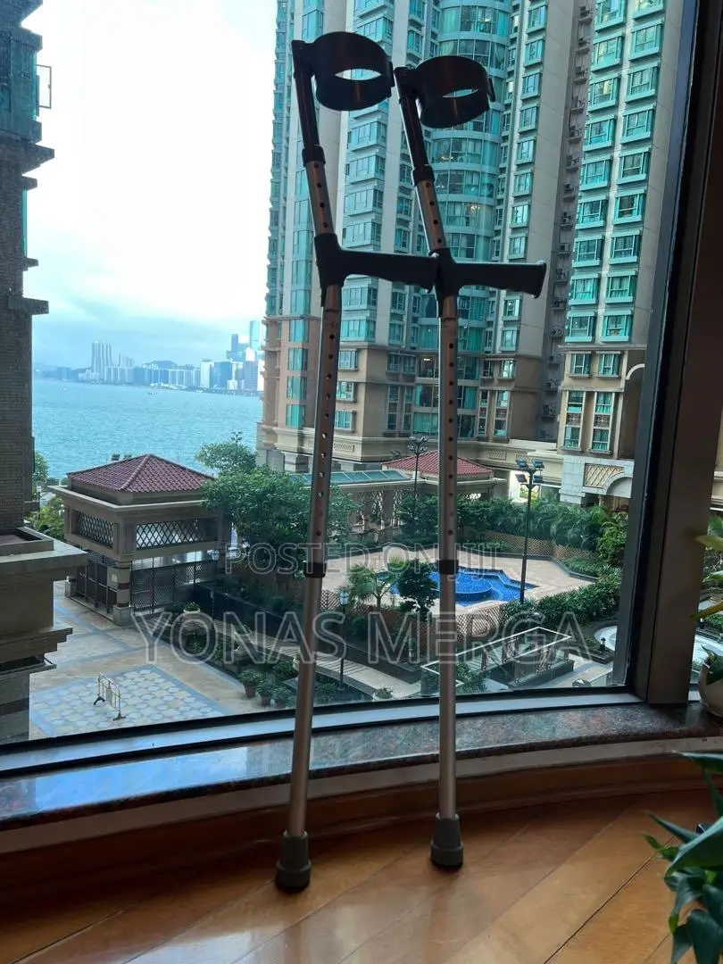 Elbow Crutches -ክራንች\Crunch¶2ጥንድ\Crutches|Crutches|Crunch×