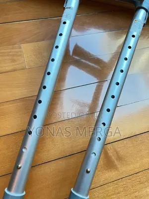 Elbow Crutches -ክራንች\Crunch¶2ጥንድ\Crutches|Crutches|Crunch×