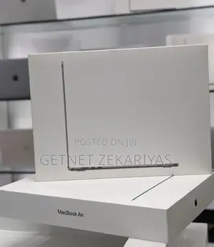 New Laptop Apple MacBook Air 2024 M3 15-Inch 8GB Apple M3 SSD 256GB