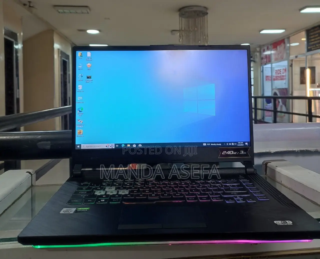 New Laptop Asus TUF Gaming A15 16GB Intel Core I7 SSD 1T