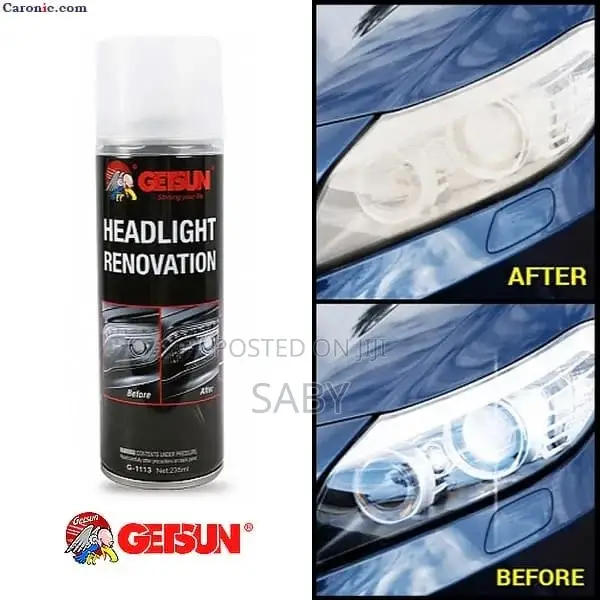 Getsun Car Headlight Renovation