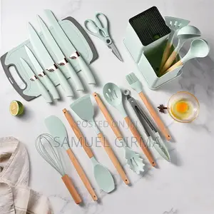 ~19 PCS Set Silcon Kitchenware Set