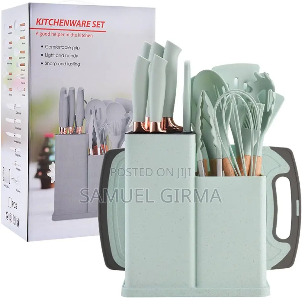 ~19 PCS Set Silcon Kitchenware Set