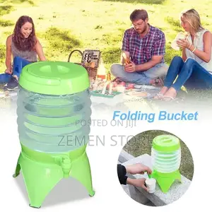 3.5L Car Water Bucket Outdoor Foldable Water Storage