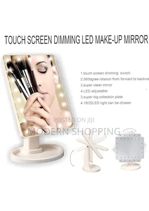 Photo - Led Cosmetic Makeup Mirror