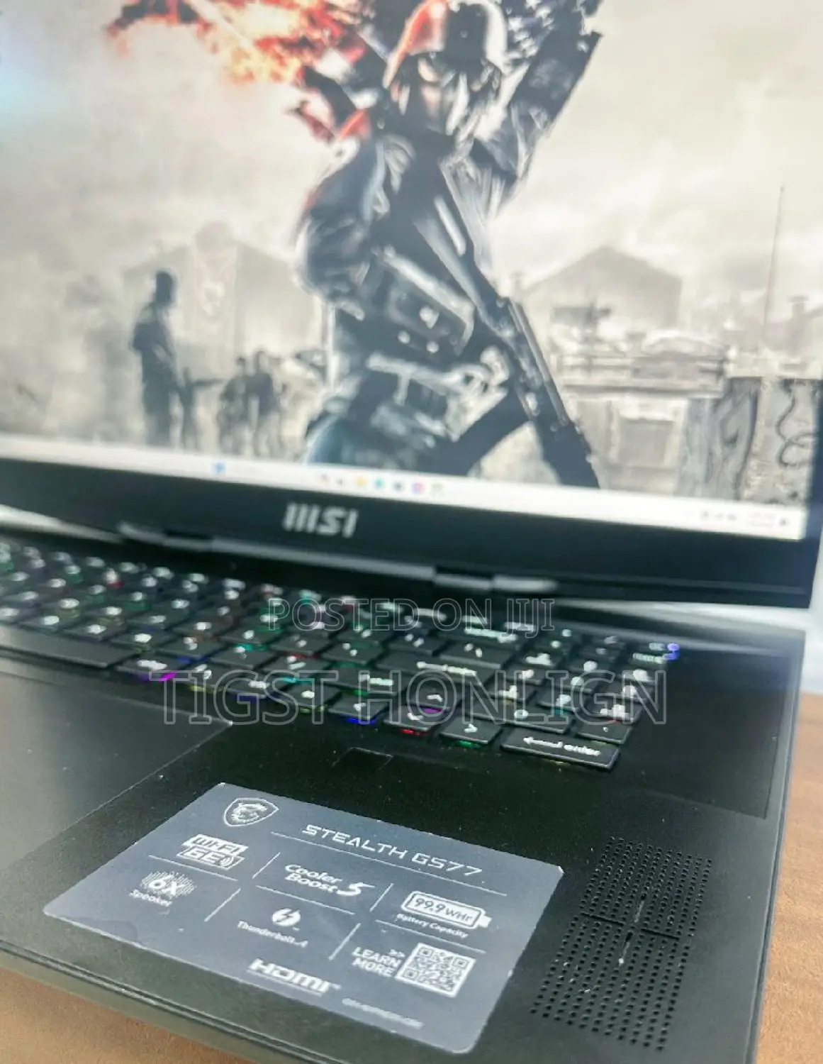 New Laptop MSI GP75 Leopard 16GB Intel Core I9 SSD 1T