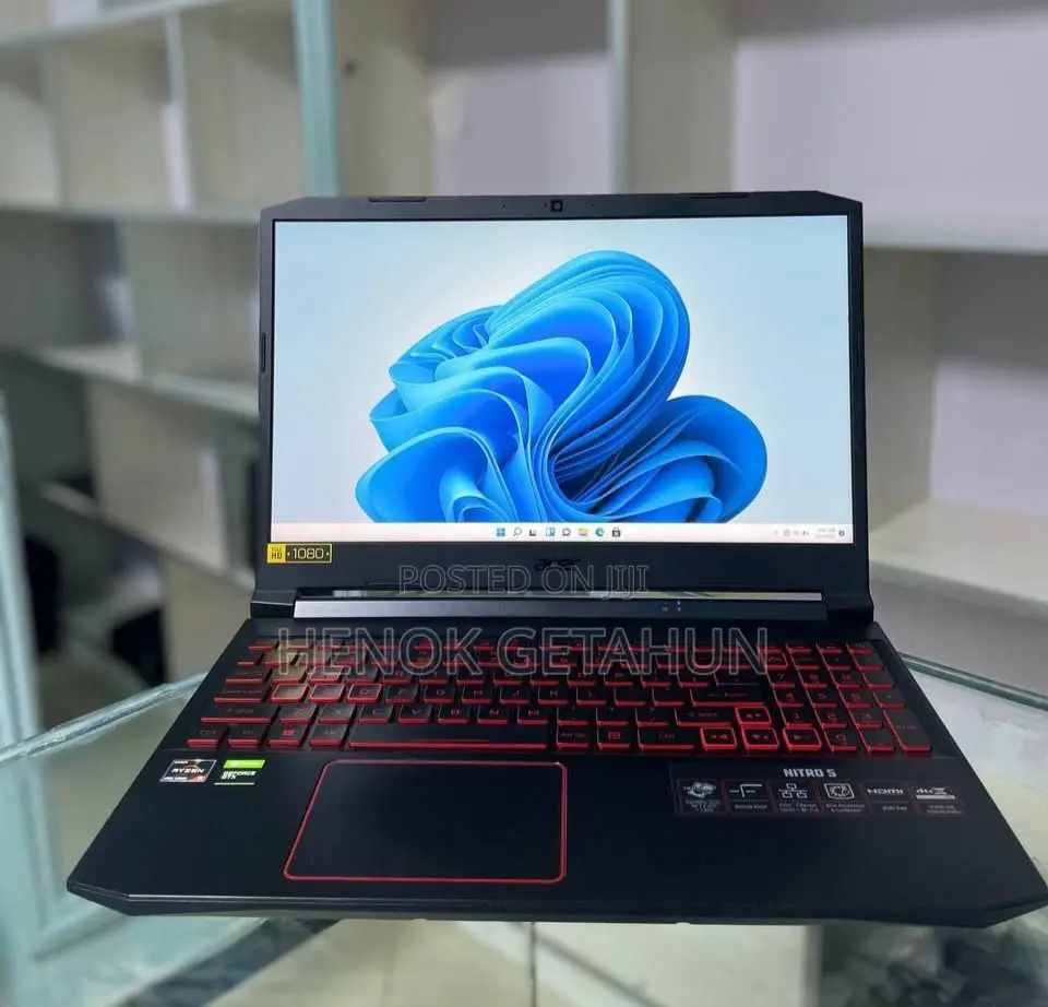 New Laptop Acer Nitro 5 8GB AMD Ryzen 5 SSD 256GB