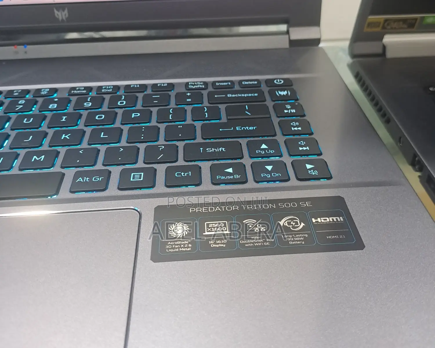 New Laptop Acer Predator Triton 500 SE 16GB Intel Core i7 SSD 2T