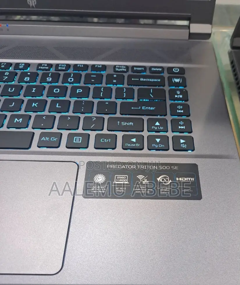 New Laptop Acer Predator Helios 300 16GB Intel Core I7 SSD 2T