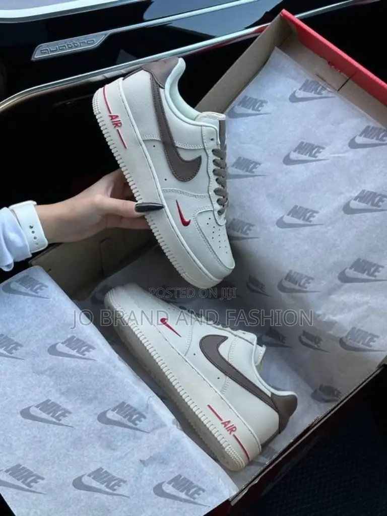 #Nike #Air Force 1 "Mini Red #Swoosh" Master Quality Shoes
