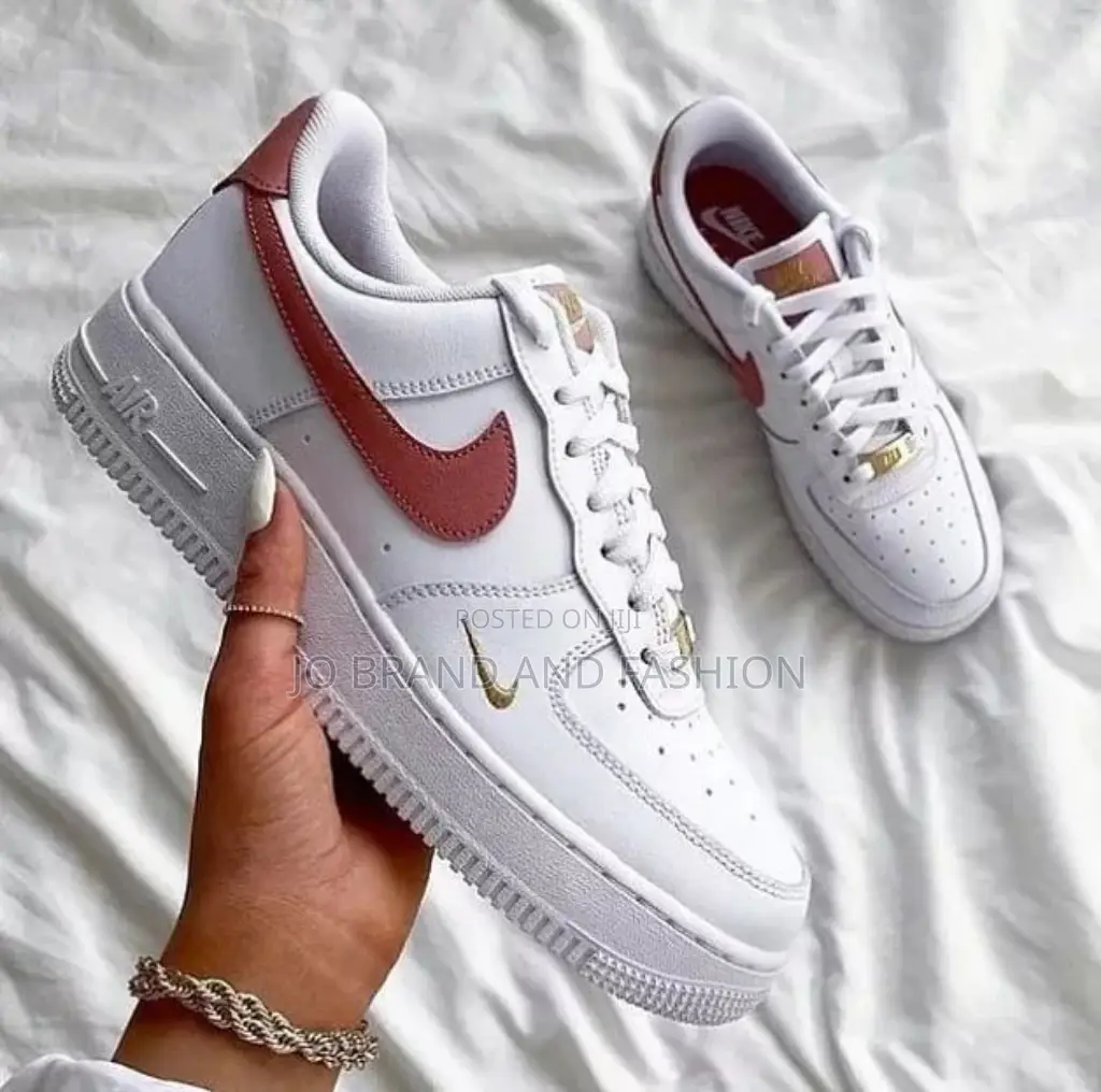 #Nike #Air Force 1 "Mini Red #Swoosh" Master Quality Shoes