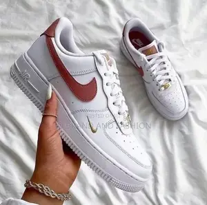 #Nike #Air Force 1 "Mini Red #Swoosh" Master Quality Shoes