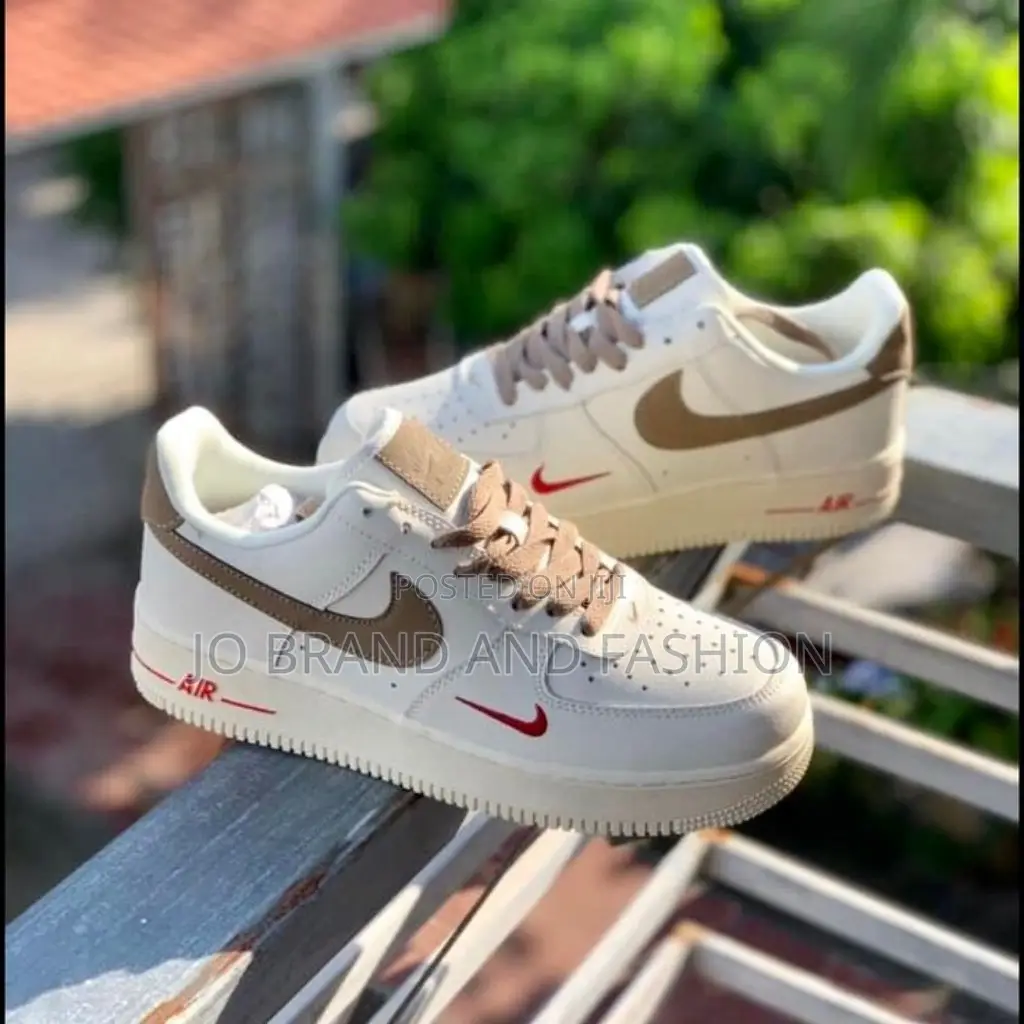 #Nike #Air Force 1 "Mini Red #Swoosh" Master Quality Shoes