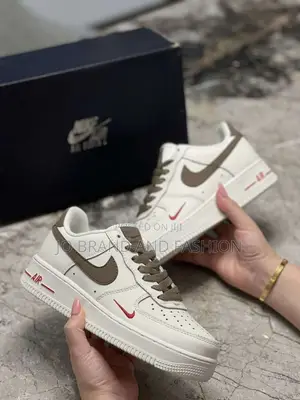 #Nike #Air Force 1 "Mini Red #Swoosh" Master Quality Shoes