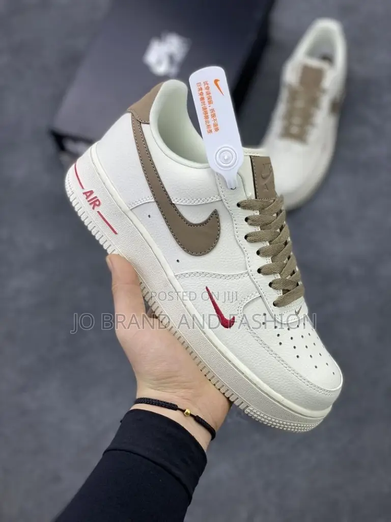 #Nike #Air Force 1 "Mini Red #Swoosh" Master Quality Shoes