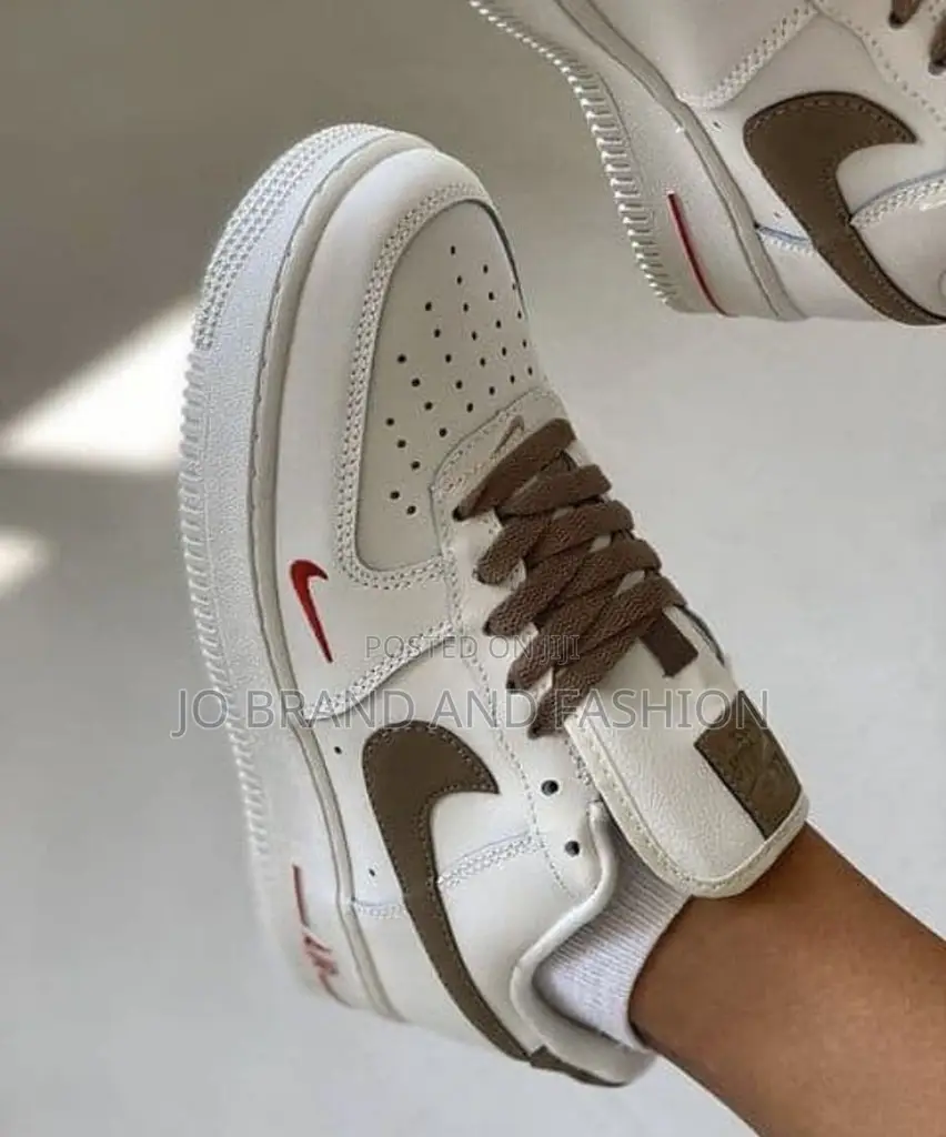 #Nike #Air Force 1 "Mini Red #Swoosh" Master Quality Shoes