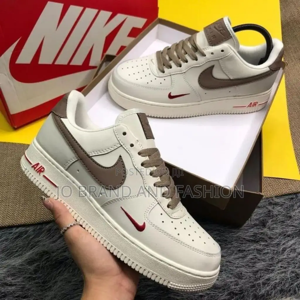 #Nike #Air Force 1 "Mini Red #Swoosh" Master Quality Shoes