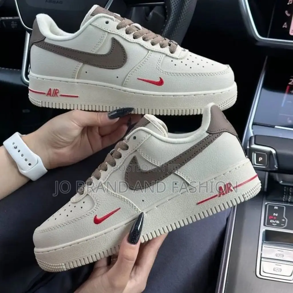 #Nike #Air Force 1 "Mini Red #Swoosh" Master Quality Shoes