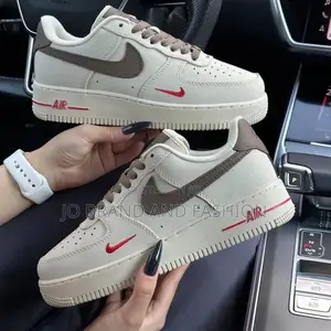 #Nike #Air Force 1 "Mini Red #Swoosh" Master Quality Shoes