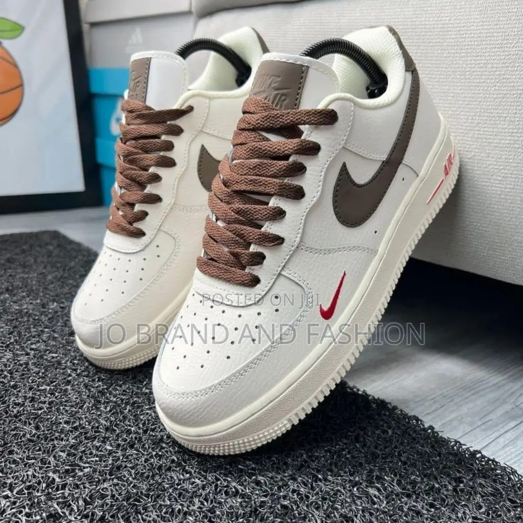 #Nike #Air Force 1 "Mini Red #Swoosh" Master Quality Shoes
