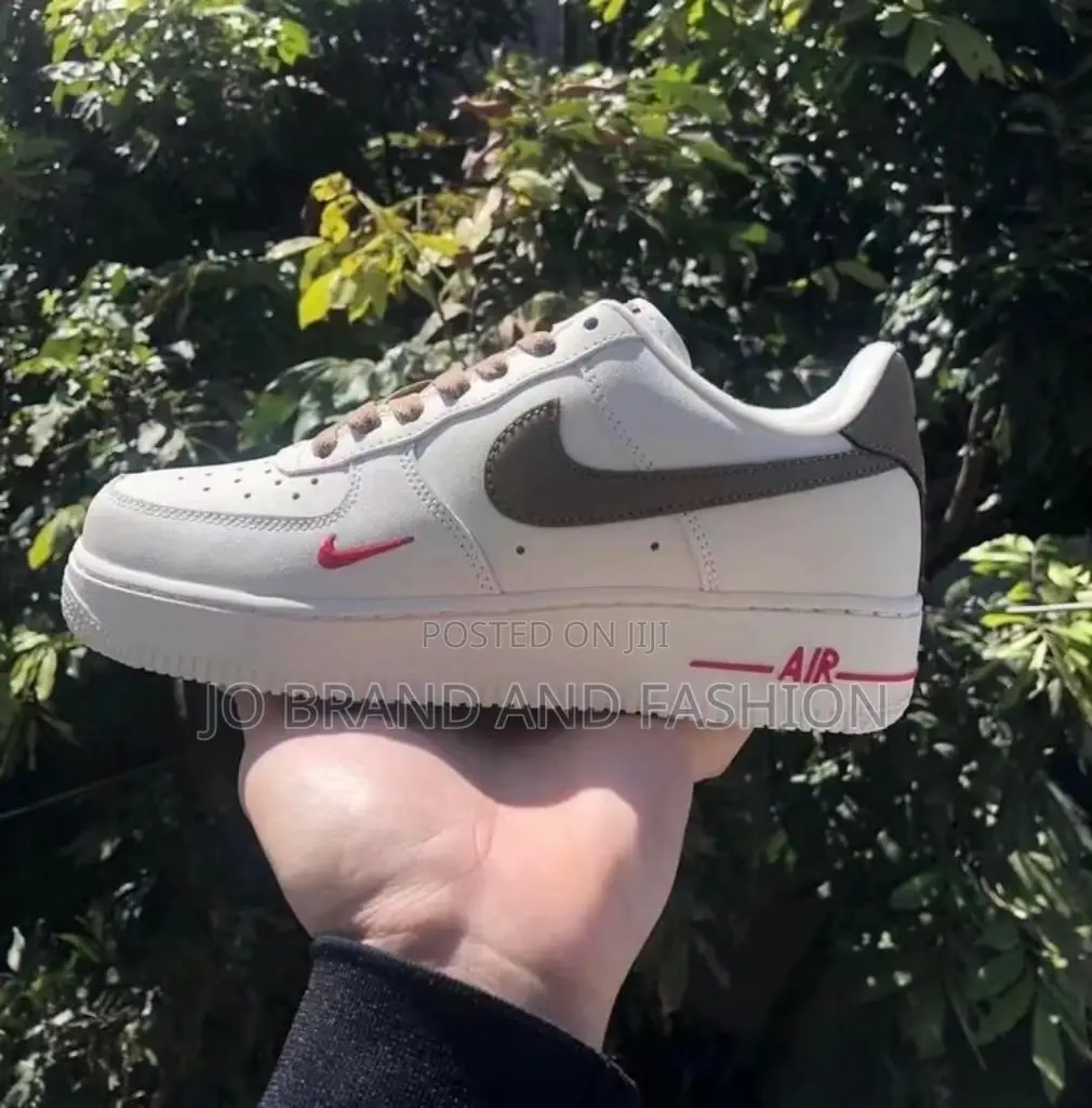 #Nike #Air Force 1 "Mini Red #Swoosh" Master Quality Shoes