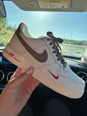 #Nike #Air Force 1 "Mini Red #Swoosh" Master Quality Shoes