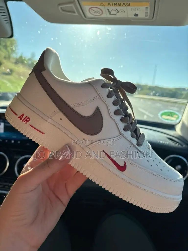 #Nike #Air Force 1 "Mini Red #Swoosh" Master Quality Shoes