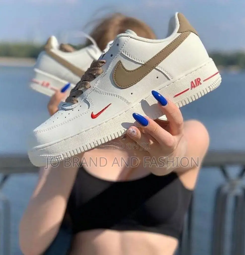 #Nike #Air Force 1 "Mini Red #Swoosh" Master Quality Shoes