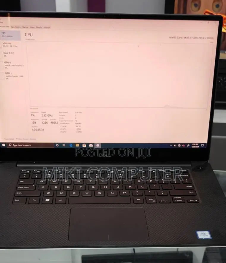 New Laptop Dell Precision 5530 16GB Intel Core I7 SSD 512GB