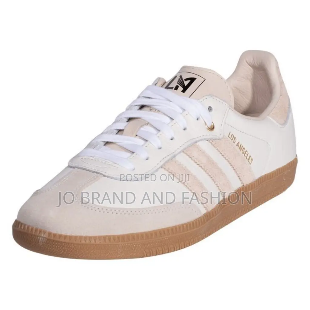 Adidas #Samba X #Los Angeles "Linen #Gum" #Flat Shoes