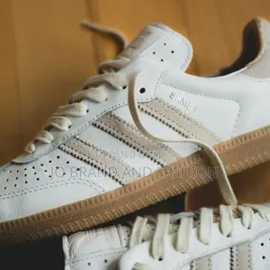 Adidas #Samba X #Los Angeles "Linen #Gum" #Flat Shoes