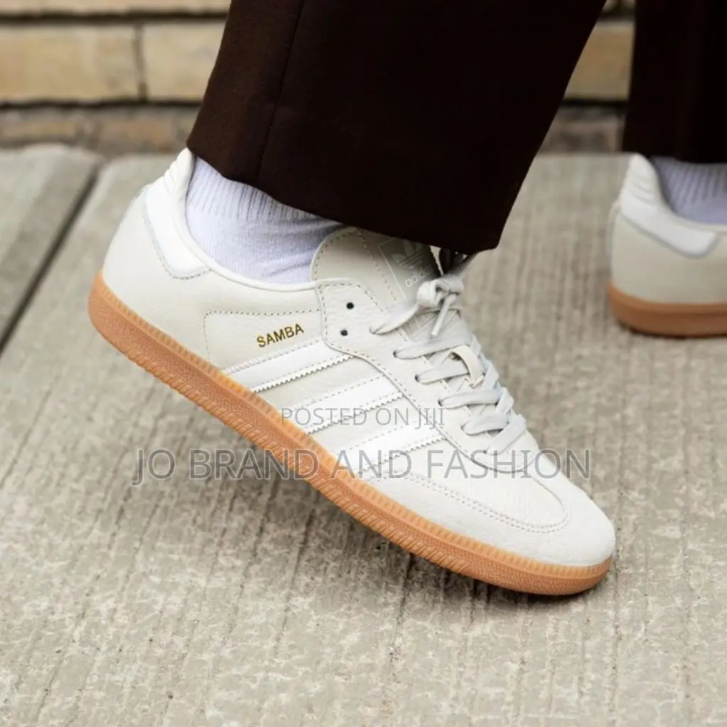 Adidas #Samba X #Los Angeles "Linen #Gum" #Flat Shoes